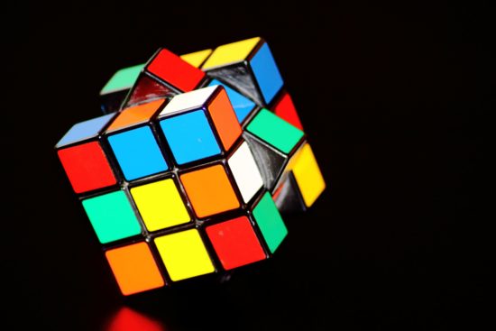 Colorful rubikscube
